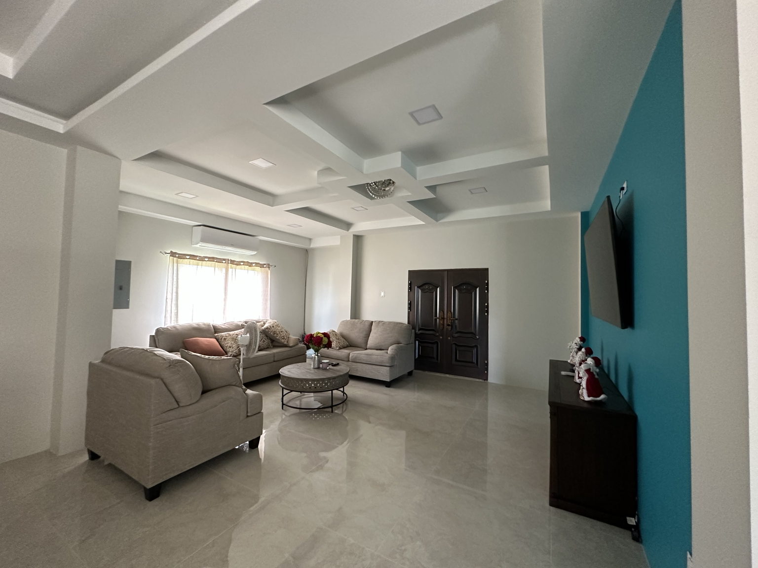 Formal living room inside the Ella Vista Gardens residence