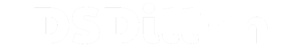 DSDillon All White Logo Concept 8b0000 background